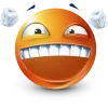 🤩 Эмодзи «Orange Face Emoji» для Telegram