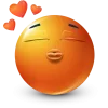 🤩 Эмодзи «Orange Face Emoji» для Telegram