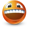 Эмодзи Orange Face Emoji для Telegram — скачать