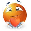 🤩 Эмодзи «Orange Face Emoji» для Telegram