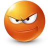 🤩 Эмодзи «Orange Face Emoji» для Telegram