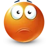 🤩 Эмодзи «Orange Face Emoji» для Telegram