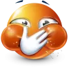 🤩 Эмодзи «Orange Face Emoji» для Telegram