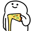 🍕 Эмодзи «Ordinary Human - человечки (парные)» для Telegram