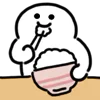 🍚 Эмодзи «Ordinary Human - человечки (парные)» для Telegram