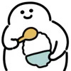 🍚 Эмодзи «Ordinary Human» для Telegram