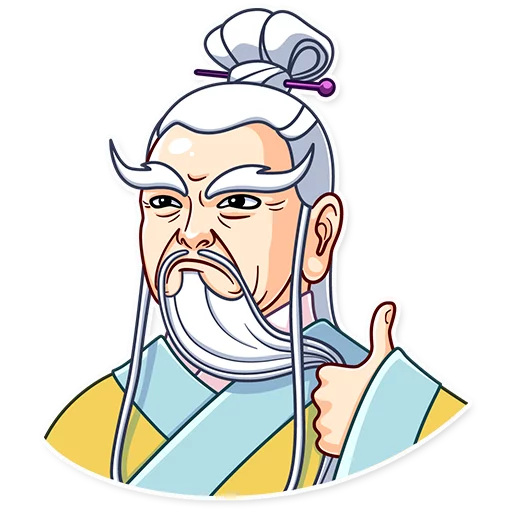 👍 Стикер «Oriental Wisdom» для Telegram