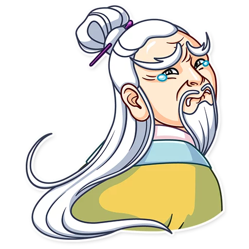 😢 Стикер «Oriental Wisdom» для Telegram