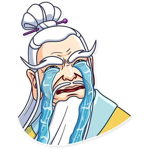 😭 Стикер «Oriental Wisdom» для Telegram