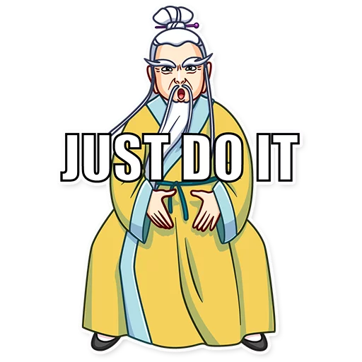😠 Стикер «Oriental Wisdom» для Telegram