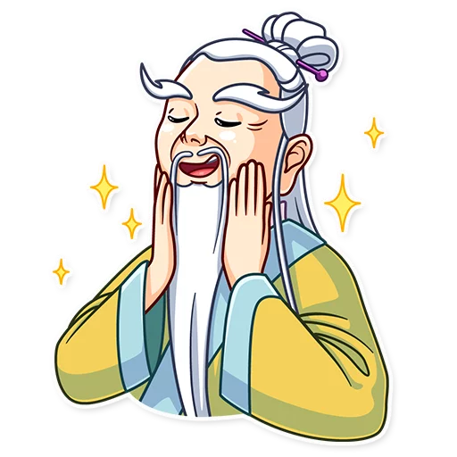 😌 Стикер «Oriental Wisdom» для Telegram