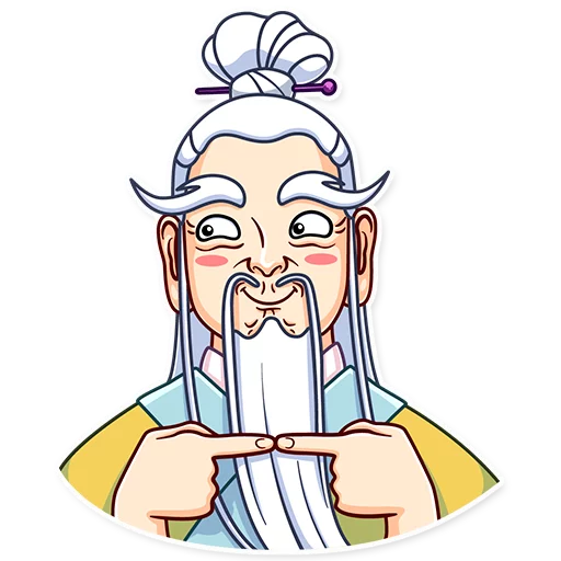 🙂 Стикер «Oriental Wisdom» для Telegram