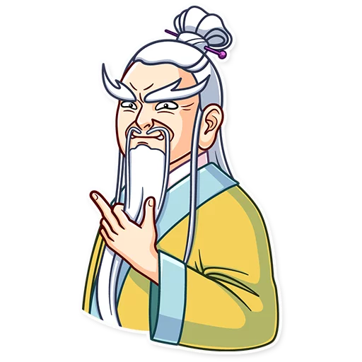 🖕 Стикер «Oriental Wisdom» для Telegram