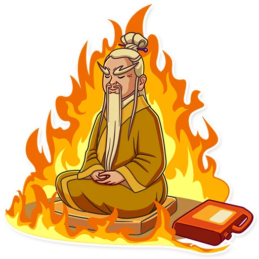 🔥 Стикер «Oriental Wisdom» для Telegram
