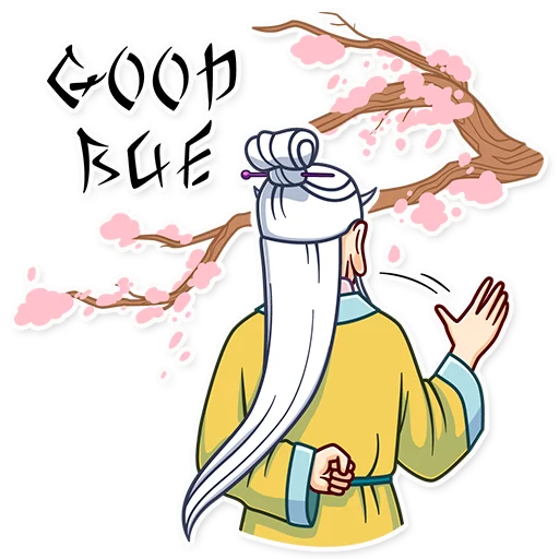 👋 Стикер «Oriental Wisdom» для Telegram
