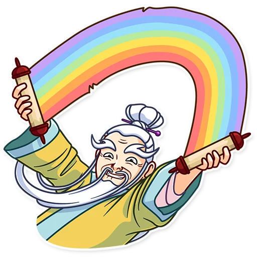🌈 Стикер «Oriental Wisdom» для Telegram