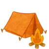 ⛺️ Эмодзи «Осенний уют» для Telegram