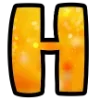🧡 Эмодзи «Осенний шрифт» для Telegram