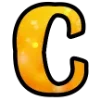 🧡 Эмодзи «Осенний шрифт» для Telegram