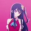 🥰 Эмодзи «Oshi no Ko - аниме Звёздное Дитя» для Telegram