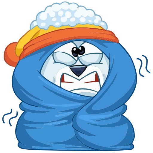 🥶 Эмодзи «Осло» для Telegram