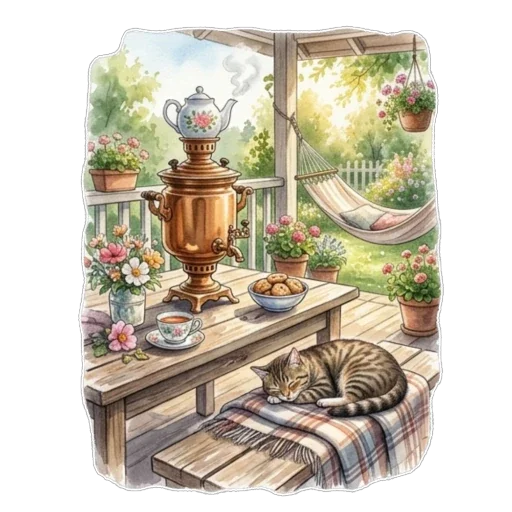 😴 Стикер «Отдых» для Telegram