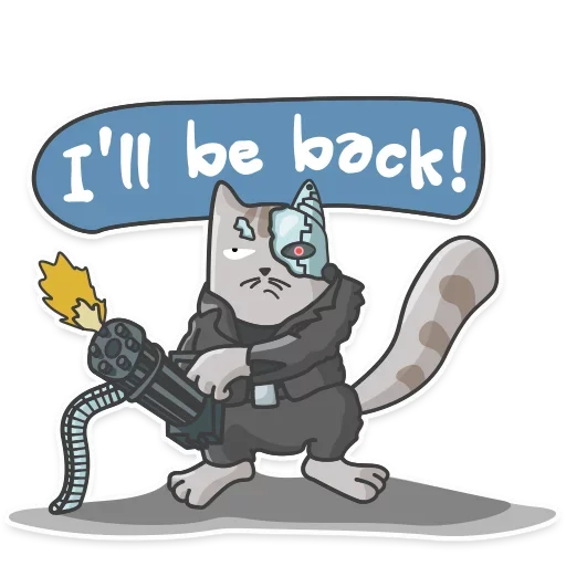 😟 Стикер «Отстань я работаю» для Telegram