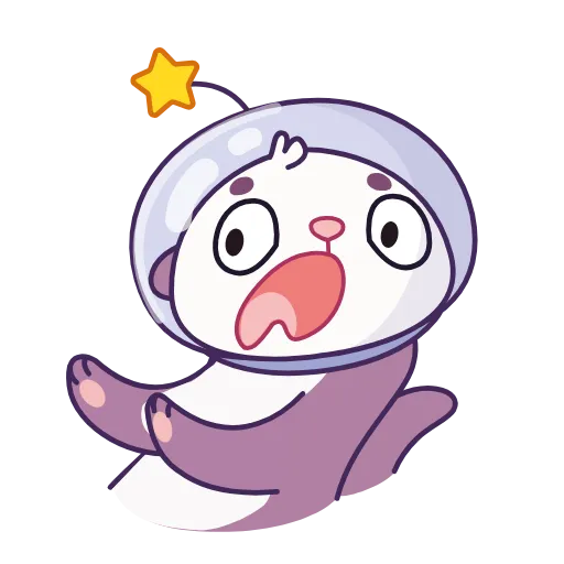 😧 Эмодзи «Otter Space» для Telegram