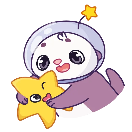 ⭐️ Эмодзи «Otter Space» для Telegram