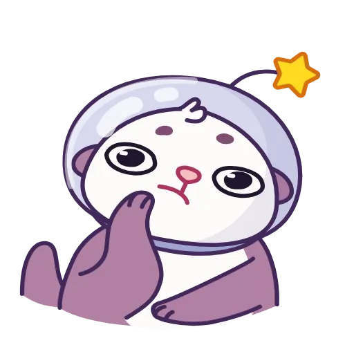 🤔 Эмодзи «Otter Space» для Telegram