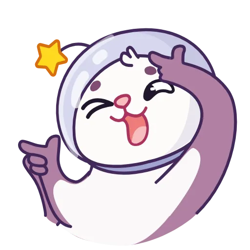 😉 Эмодзи «Otter Space» для Telegram