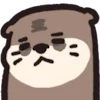 😑 Эмодзи «Otter» для Telegram