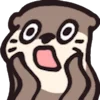 Эмодзи Otter для Telegram — скачать
