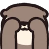 😢 Эмодзи «Otter» для Telegram