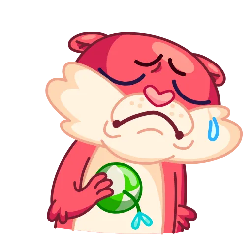 😢 Эмодзи «Отти» для Telegram