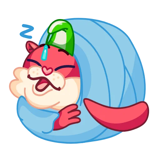 😴 Эмодзи «Отти» для Telegram