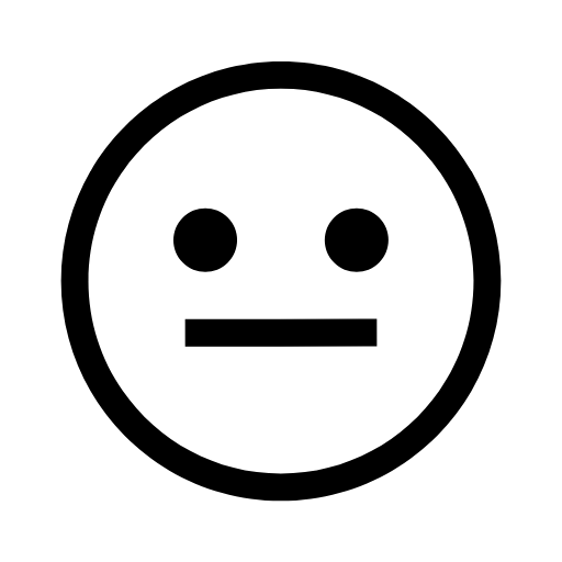 😑 Эмодзи «Outline Emoji» для Telegram