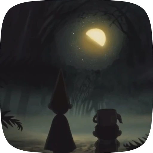 🌕 Стикер «По ту Сторону Изгороди» для Telegram