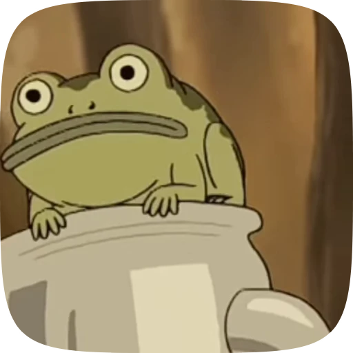 🐸 Стикер «По ту Сторону Изгороди» для Telegram