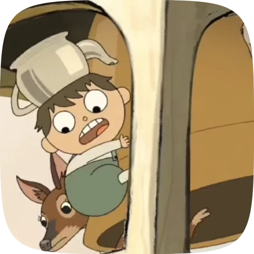 😧 Стикер «По ту Сторону Изгороди» для Telegram