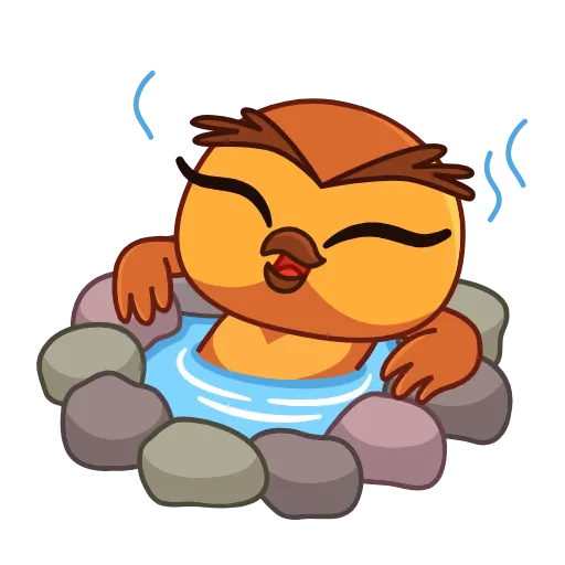 😌 Эмодзи «Совушка» для Telegram