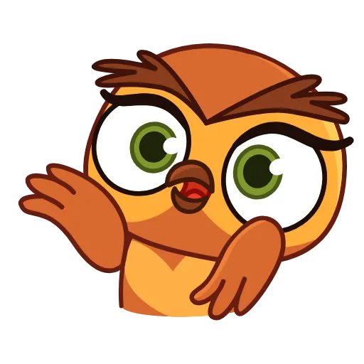 🤦‍♀️ Эмодзи «Совушка» для Telegram