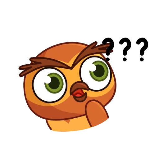 🤔 Эмодзи «Совушка» для Telegram