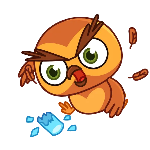 🤬 Эмодзи «Совушка» для Telegram