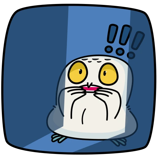 🤩 Стикер «Сова Макс» для Telegram