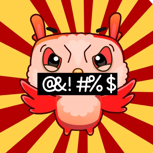 🤬 Стикер «Owled Didi» для Telegram