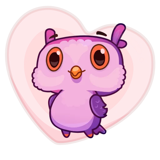 ❤️ Стикер «Owled Didi» для Telegram