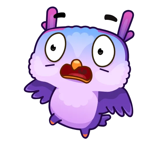 😨 Стикер «Owled Didi» для Telegram