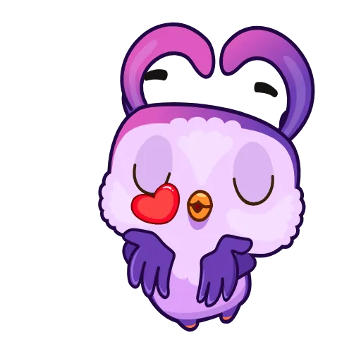 😘 Стикер «Owled Didi» для Telegram