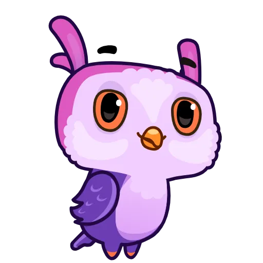 👈 Стикер «Owled Didi» для Telegram